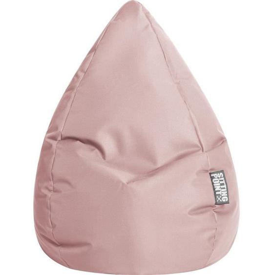 Pouf Poire Brava L Vieux rose