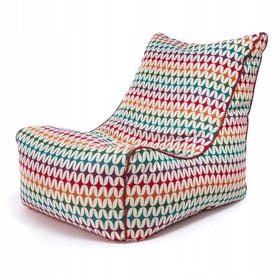 Pouf Poire Ecopuf Dubaj GEO - Fauteuil, Canapé, Coussin de Sol, Pouf dintérieur/extérieur- 7004