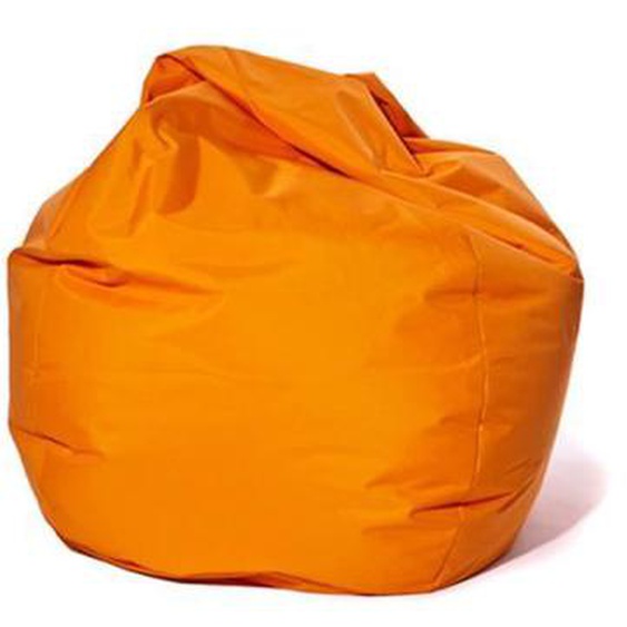 Pouf Poire JUMBO BAG - Scuba XXL - Orange - 80x130 cm - Intérieur/Extérieur