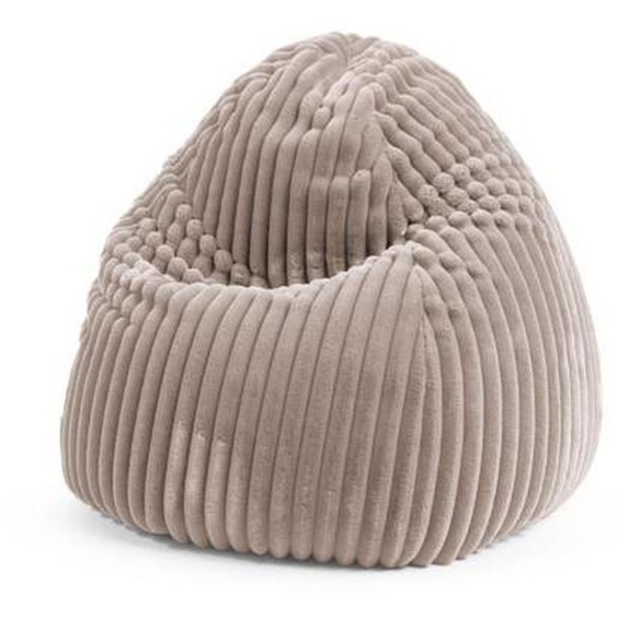 Pouf Poire Raya XXL Taupe