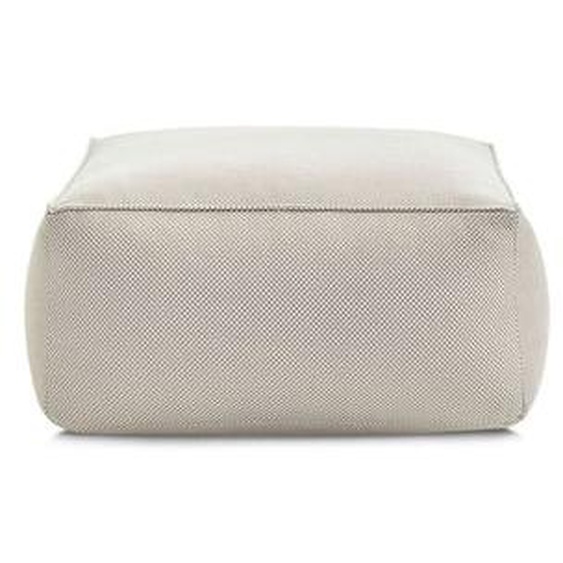 Pouf pour canapé de jardin modulable RIVIERA tissu chiné
