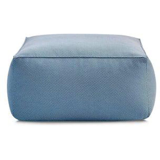 Pouf pour canapé de jardin modulable RIVIERA tissu chiné