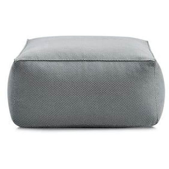 Pouf pour canapé de jardin modulable RIVIERA tissu chiné