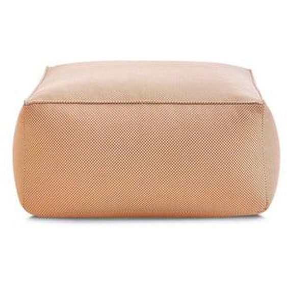 Pouf pour canapé de jardin modulable RIVIERA tissu chiné