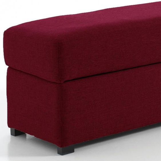 Pouf rectangle, Bordeaux