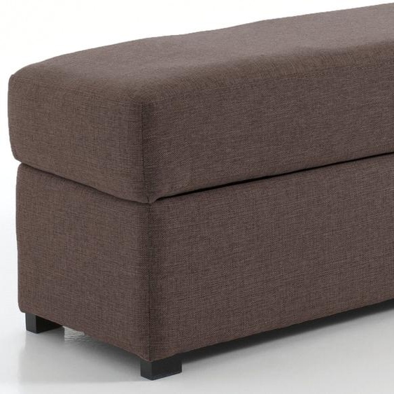 Pouf rectangle, Taupe