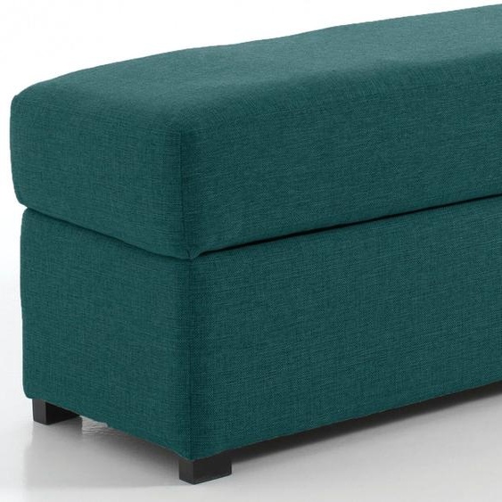Pouf rectangle, Turquoise