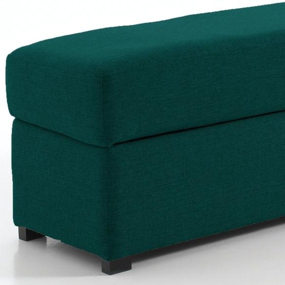 Pouf rectangle, Vert bouteille