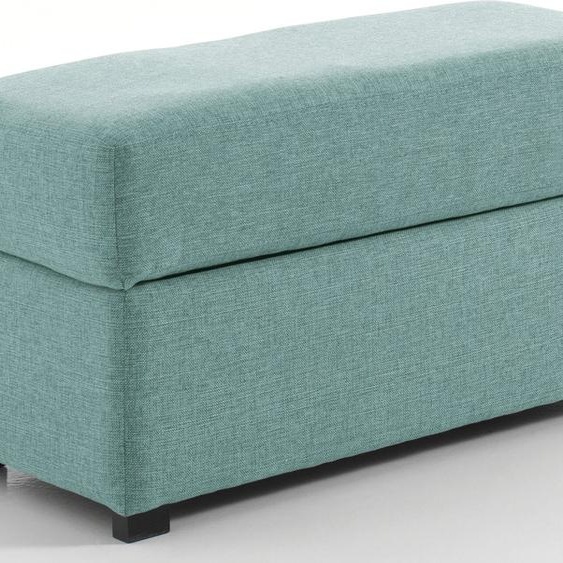 Pouf rectangle, Vert deau