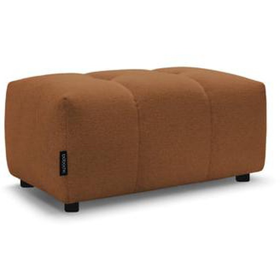 Pouf ROXELANE tissu chiné