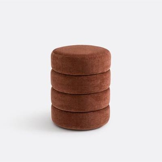 Pouf velours, Pilou