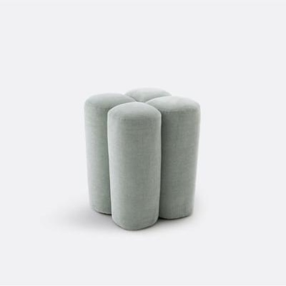 Pouf vintage polyester, Mariane