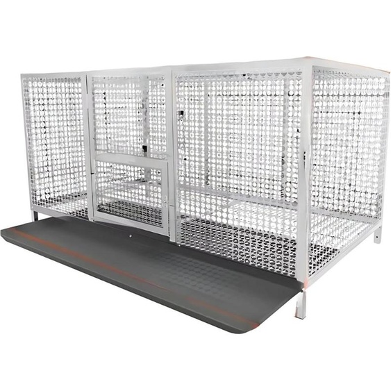 Poulailler compact - Poulailler pour le jardin et lextérieur - Métal & Tissu Oxford