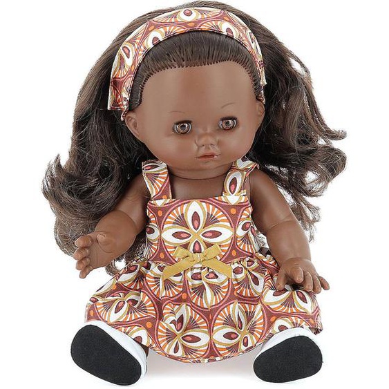 Poupée Câlinette 28 Cm Norah Marron