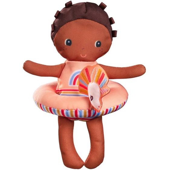 Poupée De Bain Axelle Marron, Rose