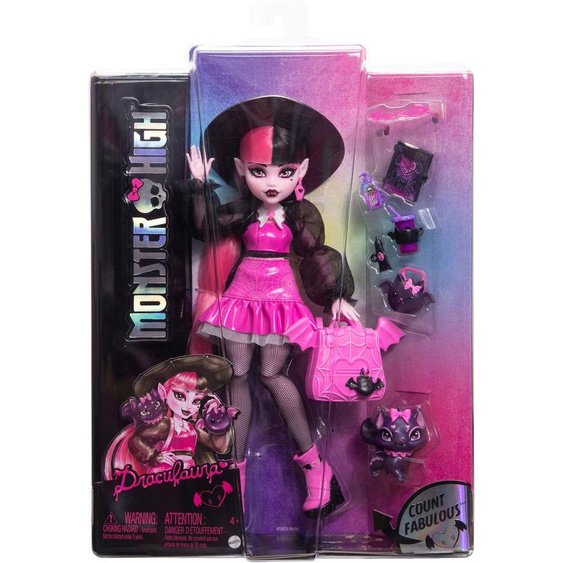 Poupée Draculaura Monster High Multicolore
