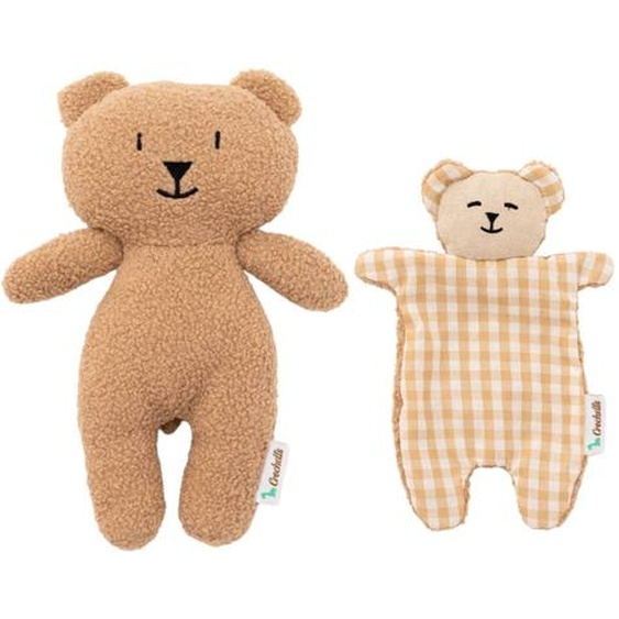 Poupée En Tissu Ours Teddy Ultra Doux Light Brown