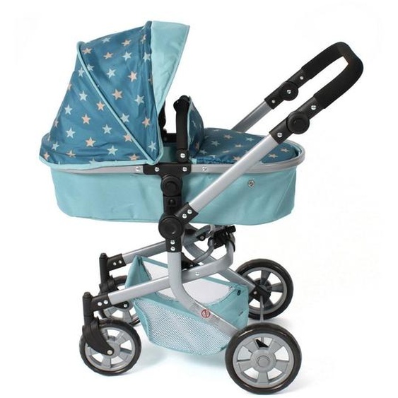 Poupées Landau Combiné Mika - Étoiles Turquoise Bleu