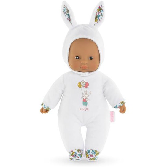 Poupon Pticœur Lapin Blanc Multicolore
