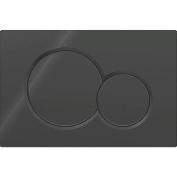 Pour Geberit Sigma01 - Plaque de déclenchement SIgma01, noire 115.770.DW.5