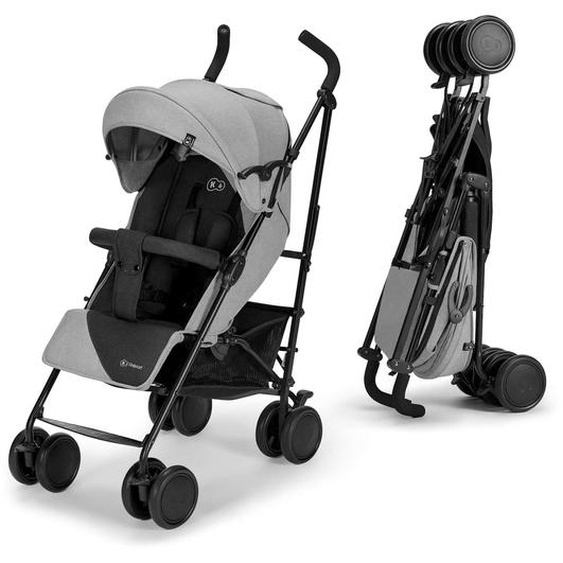 Poussette Canne Compacte Et Pliable Gris