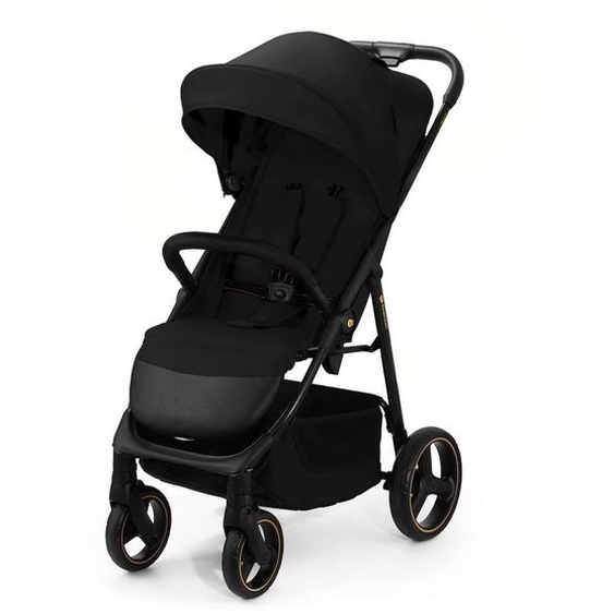 Poussette Canne Trig 3, Légère, Position Allongée, Pliable, Harnais Réglables, Jusquà 25 Kg Noir