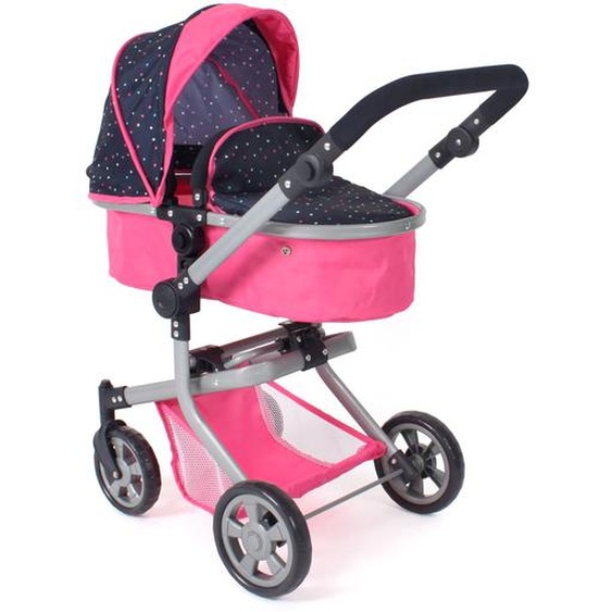 Poussette Combinée 2 En 1 Mika Rose Fuschia
