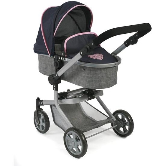 Poussette Combinée Mika Bleu