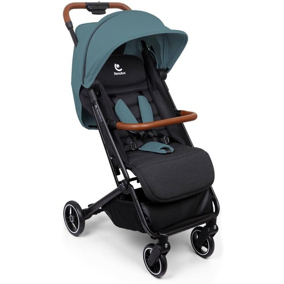 Poussette Compacte Design Et Légère Naissance-22 Kg Pixel Paon