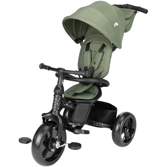 Poussette Et Tricycle Bébé 2 En 1 Windy Vert Minéral