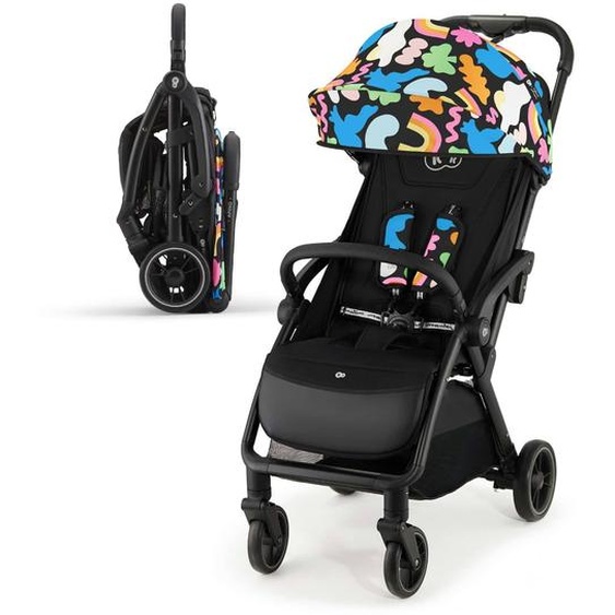 Poussette Légère Voyage, Pliage Automatique, Jusquà 24 Kg - Apino Multicolore