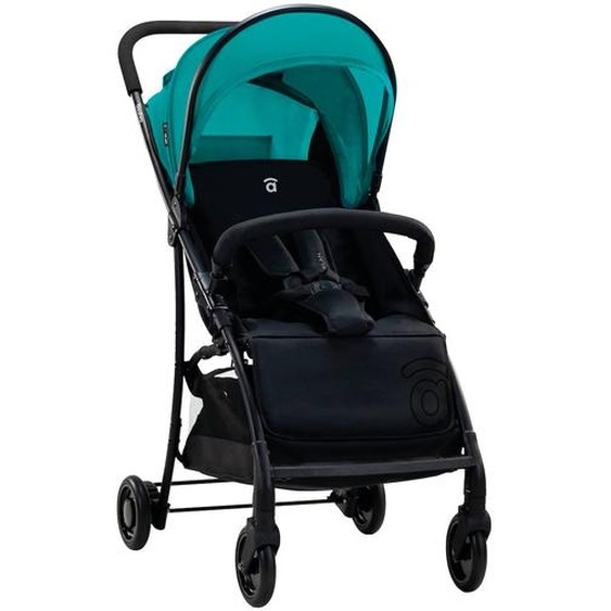 Poussette Milan Noir Et Violet