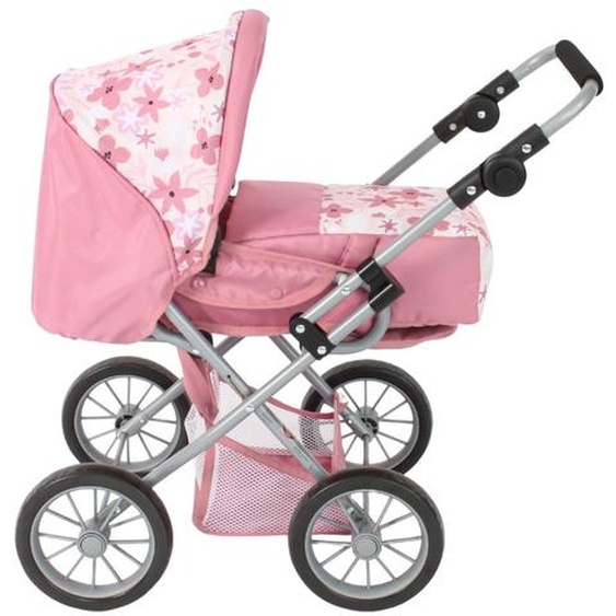 Poussette Pour Poupée Combinée Leni Rose