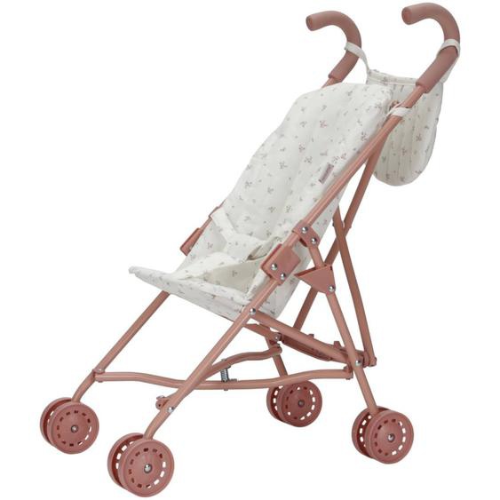 Poussette Pour Poupée Rose, Blanc