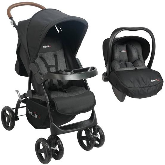 Poussette + Siège Auto Bébé Finitions Luxe Ts Cassiope2 Lx Silver