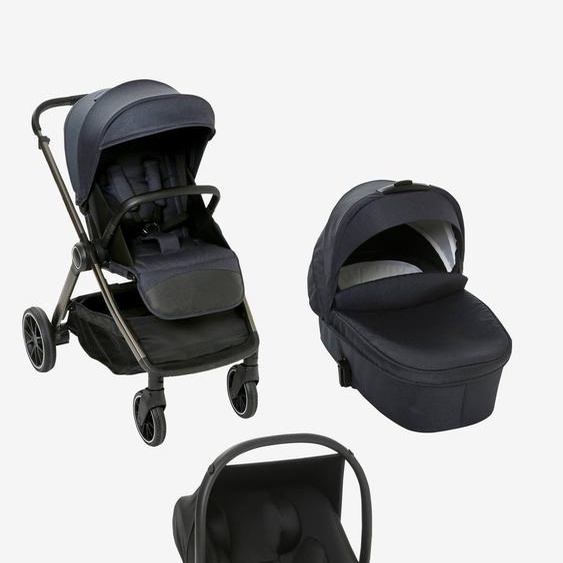 Poussette Trio Auriga I-size  bleu nuit