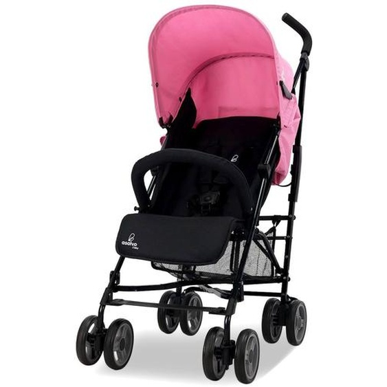 Poussette Trotter Plus Rose Et Noir