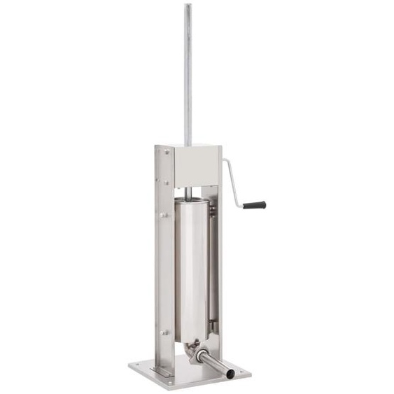 Poussoir à saucisse manuel Argenté 7 L Acier inoxydable