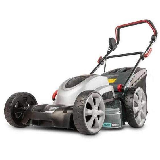 Powerplus Powpg10240 1800 W 460 mm Tondeuse à gazon électrique Argent Taille unique / Prise UE 220 V Argent Taille unique