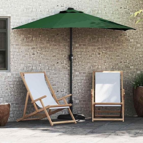 Pratique Parasol de jardin Vert 294 x 150 x 223 cm Tissu - Parasols ,meubles design 8500212 1parcel