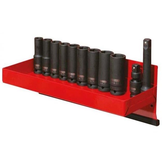 Présentoir de douilles longues à chocs 1/2 12 à 22 mm KS TOOLS 515.0612