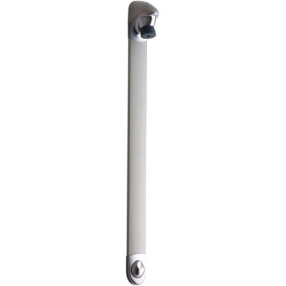 Presto - robinetterle temporisee de douche dl 400se avec robinet darret droit, chrome ref. 27400