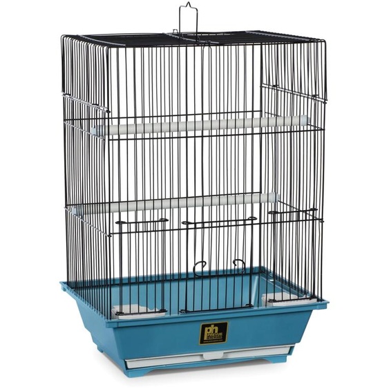 Prevue Pet Products SP50021 : Cage pour oiseaux, modèle Schiefer, petite, couleur bleu