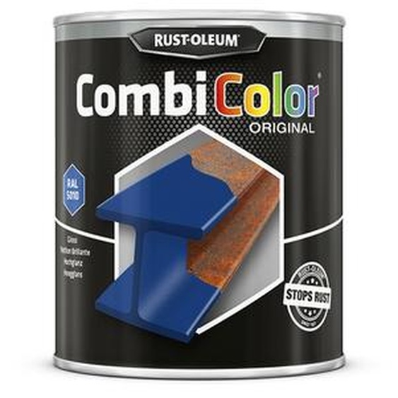 Primaire de protection antirouille et finition CombiColor Original ivoire clair RAL 1015 seau 2,5l - RUST-OLEUM - 7342.2.5