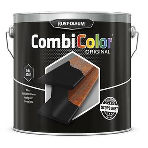 Primaire de protection antirouille et finition CombiColor Original jaune or RAL 1004 pot 750ml - RUST-OLEUM - 7349.0.75