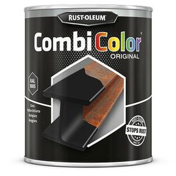 Primaire de protection antirouille et finition CombiColor Original ivoire clair RAL 1015 seau 2,5l - RUST-OLEUM - 7342.2.5