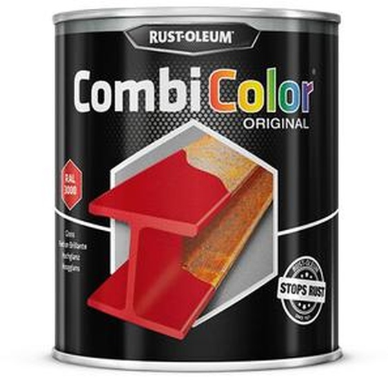Primaire de protection antirouille et finition CombiColor Original ivoire clair RAL 1015 seau 2,5l - RUST-OLEUM - 7342.2.5
