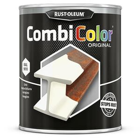 Primaire de protection antirouille et finition CombiColor Original jaune or RAL 1004 pot 750ml - RUST-OLEUM - 7349.0.75
