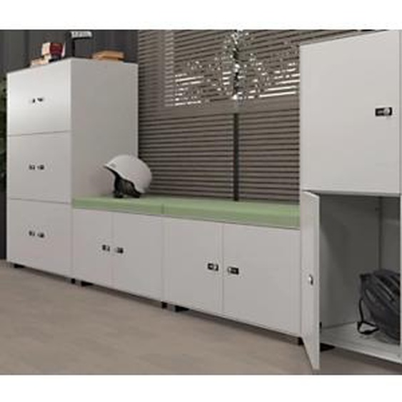 Primo Locker - Coussin pour casiers vestiaires en tissu - Vert