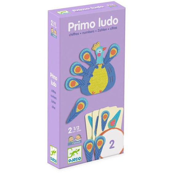 Primo Ludo Chiffres Multicolore